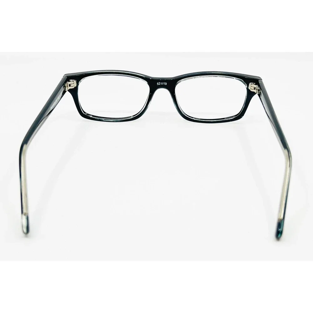 Randolph Eagle Eyeglass Frames Unisex Black Clear Rectangle 52-19-145